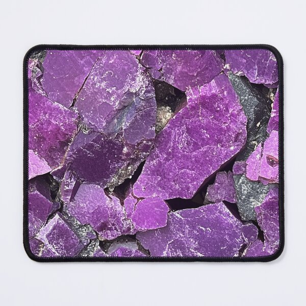 Item preview, Vibrant Purple Crystal Seamless Pattern designed and sold by DigitaICraft.
