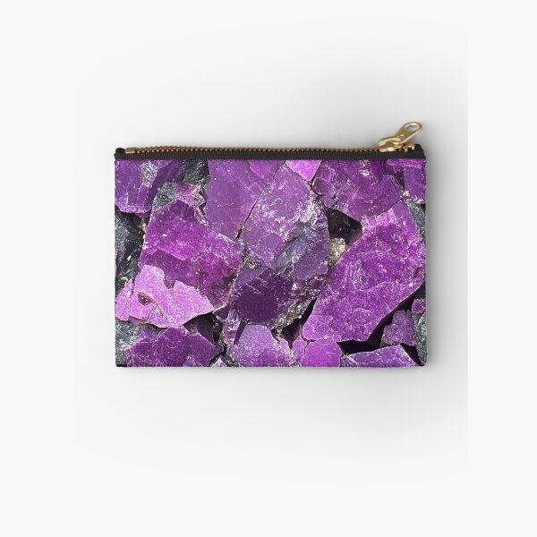 Item preview, Vibrant Purple Crystal Seamless Pattern designed and sold by DigitaICraft.