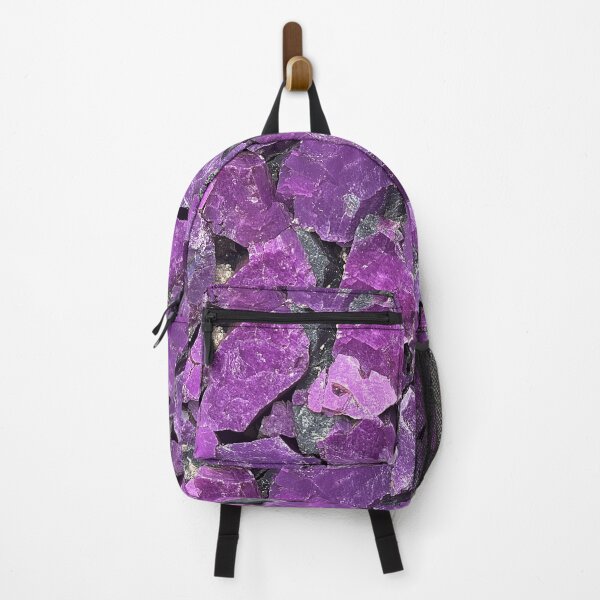 Item preview, Vibrant Purple Crystal Seamless Pattern designed and sold by DigitaICraft.