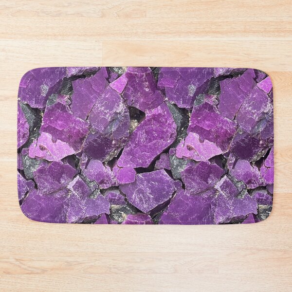 Item preview, Vibrant Purple Crystal Seamless Pattern designed and sold by DigitaICraft.