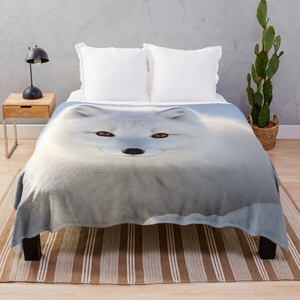 Item preview, Cute Arctic fox portrait photo designed and sold by HofTao.