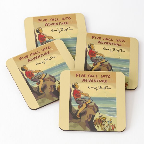 Item preview, The Famous Five by Enid Blyton Five Fall into Adventure designed and sold by booksnbobs.