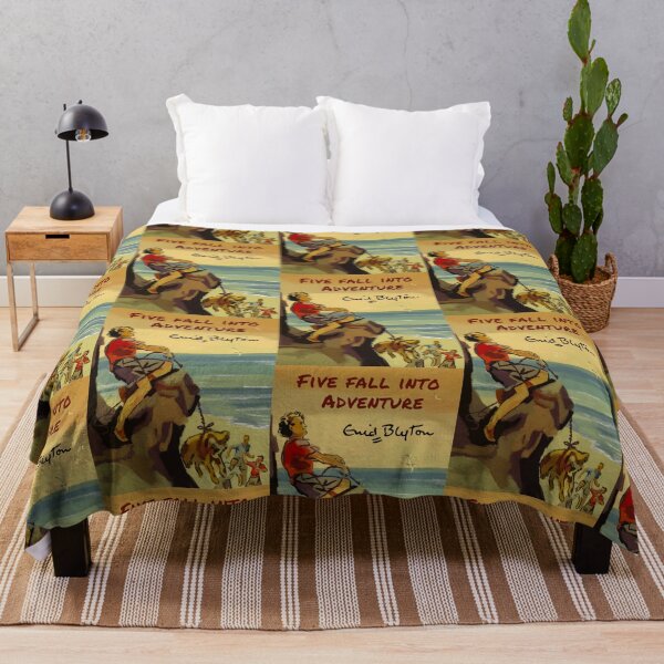 Item preview, The Famous Five by Enid Blyton Five Fall into Adventure designed and sold by booksnbobs.