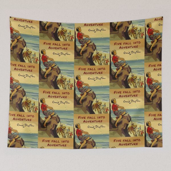 Item preview, The Famous Five by Enid Blyton Five Fall into Adventure designed and sold by booksnbobs.