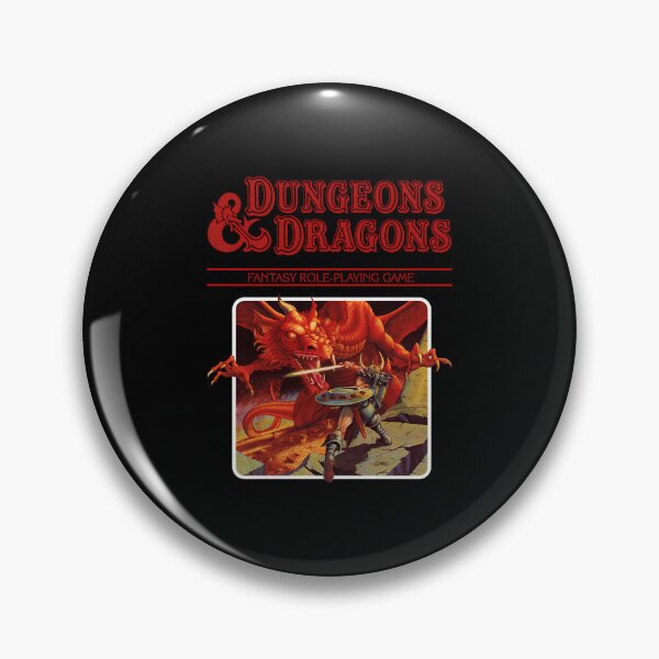Item preview, Dungeons  Dragons Base Set Red Logo designed and sold by motayogidan6.