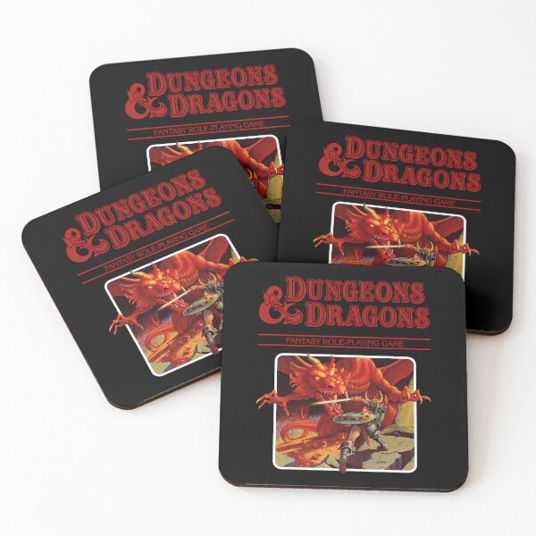 Item preview, Dungeons  Dragons Base Set Red Logo designed and sold by motayogidan6.