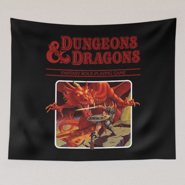 Item preview, Dungeons  Dragons Base Set Red Logo designed and sold by motayogidan6.