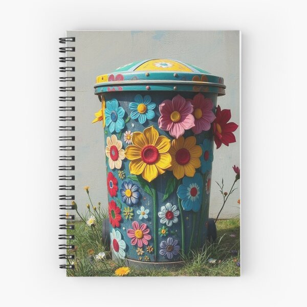Item preview, Dustbin art  designed and sold by Tanu Biswas.