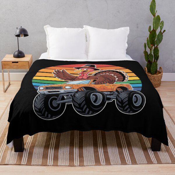 Item preview, Monster Truck Turkey Sunset Thanksgiving designed and sold by Sunset4Bones.
