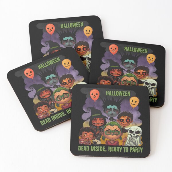 Item preview, Dead Inside, Ready to Party.Funny Halloween Party T-Shirt – Boo Crew, Ghosts and Monsters Graphic designed and sold by JAGA-ALIME.