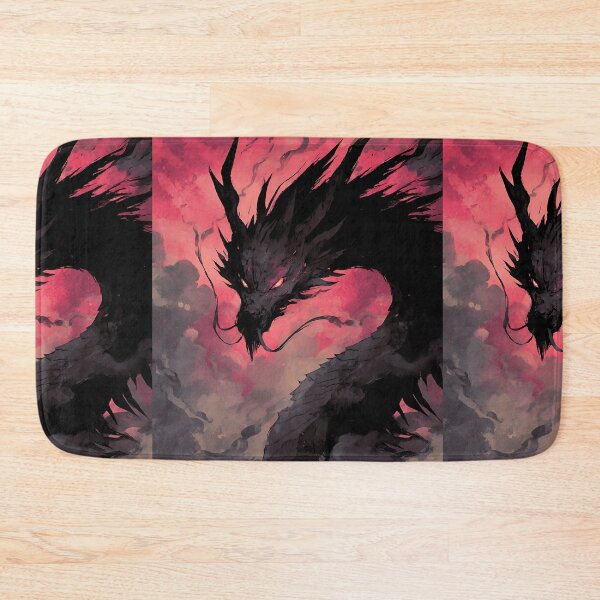 Item preview, Dark Japanese Shadow Dragon designed and sold by bapupa.