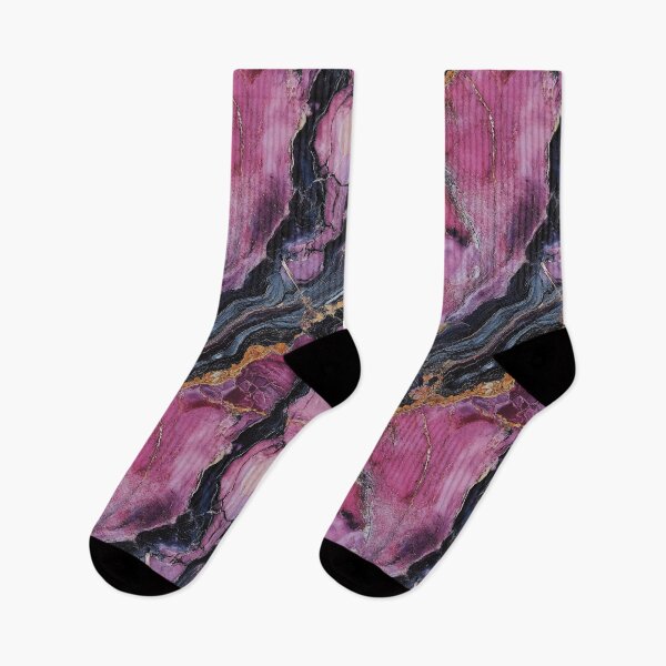 Item preview, Glowing Magenta Gold Black Gemstone Seamless Texture designed and sold by DigitaICraft.