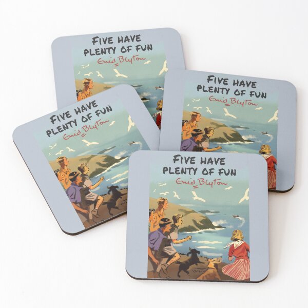 Item preview, The Famous Five by Enid Blyton, Five Have Plenty of Fun designed and sold by booksnbobs.