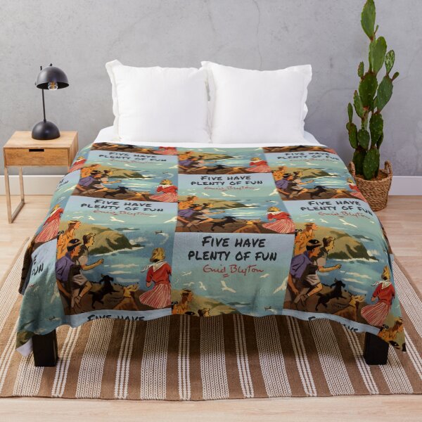 Item preview, The Famous Five by Enid Blyton, Five Have Plenty of Fun designed and sold by booksnbobs.