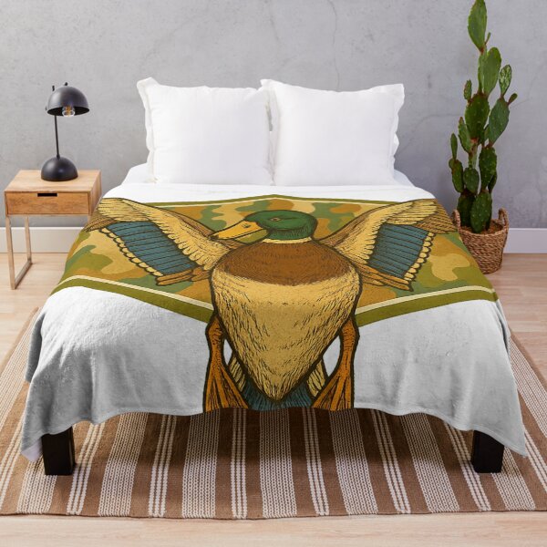 Item preview, Mallard Duck Camouflage Hunting designed and sold by Clinomania Art.
