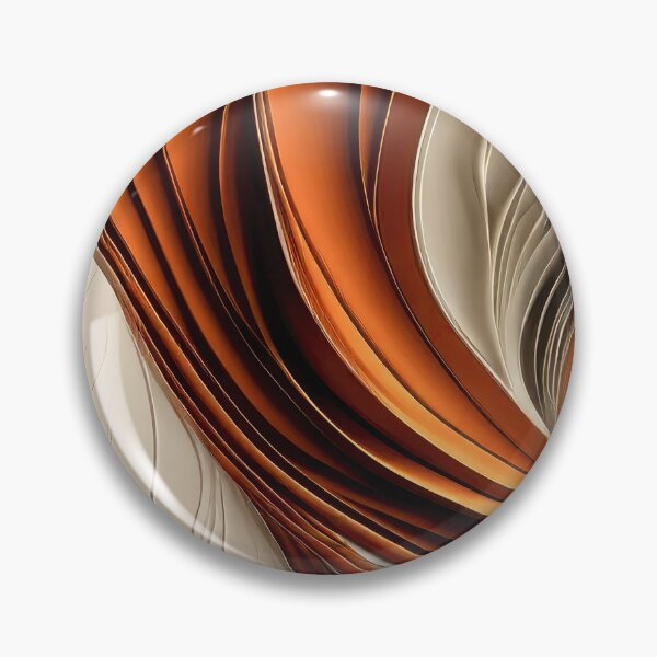 Item preview, Golden Air – Copper & Bronze Flowing Abstract designed and sold by FutureImaging.