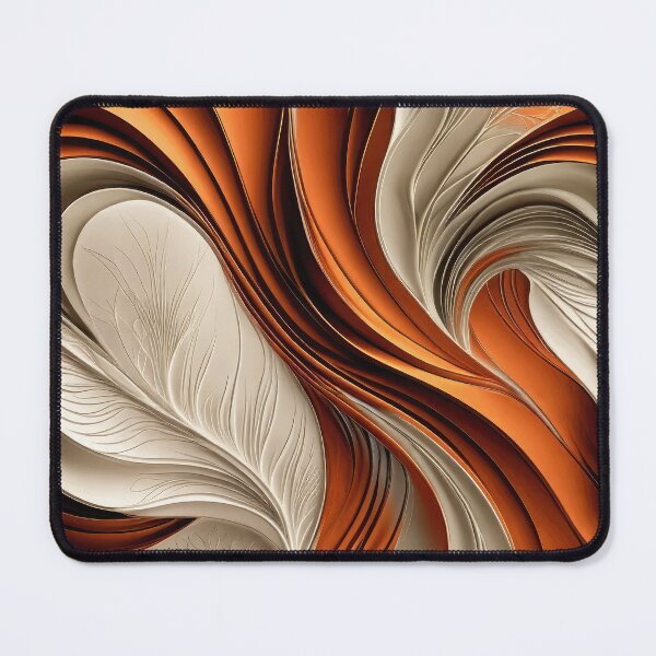 Item preview, Golden Air – Copper & Bronze Flowing Abstract designed and sold by FutureImaging.