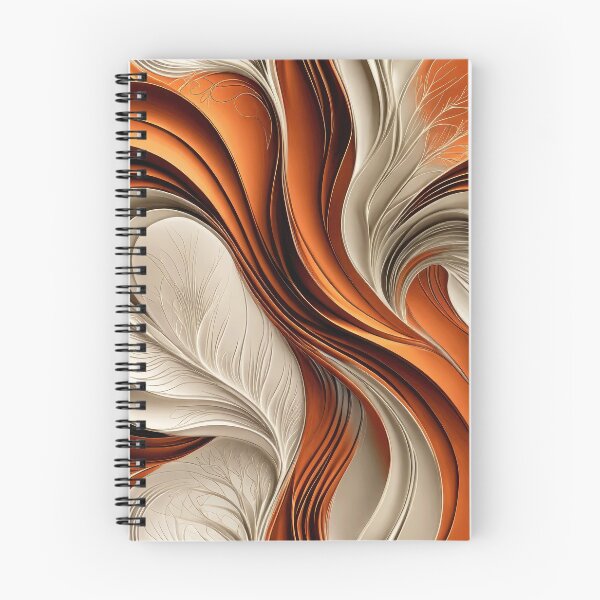 Item preview, Golden Air – Copper & Bronze Flowing Abstract designed and sold by FutureImaging.