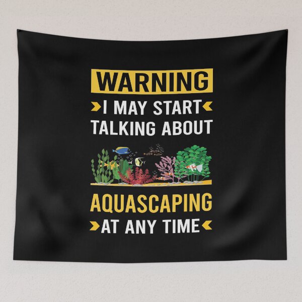 Item preview, Warning Aquascaping Aquascape Aquascaper designed and sold by bettyn9wp.