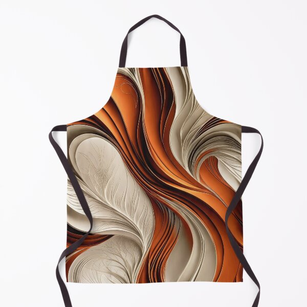 Item preview, Golden Air – Copper & Bronze Flowing Abstract designed and sold by FutureImaging.