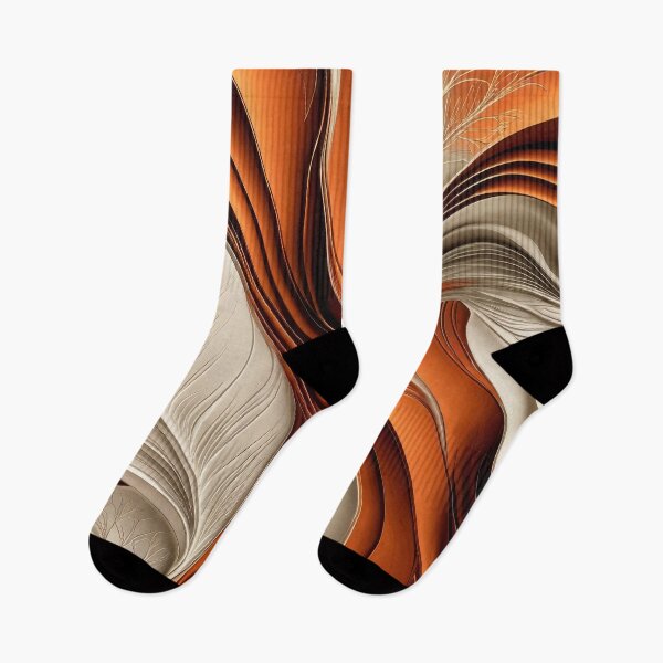 Item preview, Golden Air – Copper & Bronze Flowing Abstract designed and sold by FutureImaging.