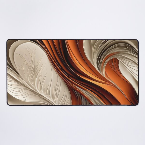Item preview, Golden Air – Copper & Bronze Flowing Abstract designed and sold by FutureImaging.