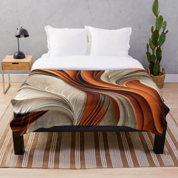 Item preview, Aire Dorado – Abstracto fluido de cobre y bronce designed and sold by FutureImaging.