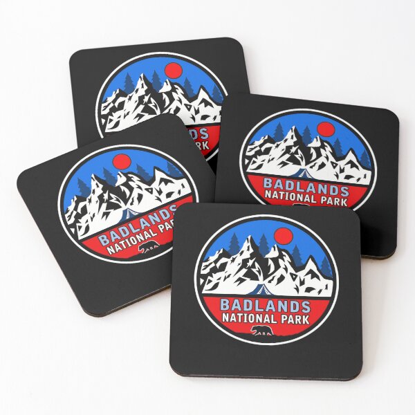 Item preview, Park Badlands Dakota Landscape Adventure National South designed and sold by MooreTaylorArt.