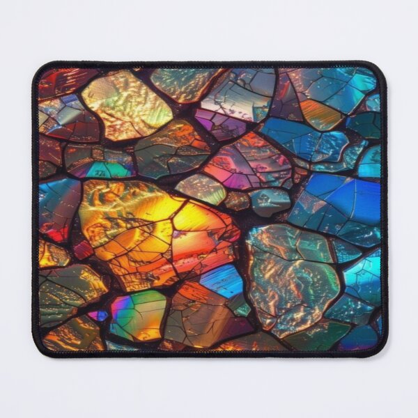 Item preview, Vibrant Mosaic Glass Artwork designed and sold by NivyasArtistry.