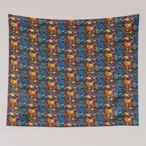 Item preview, Vibrant Mosaic Glass Artwork  designed and sold by NivyasArtistry.