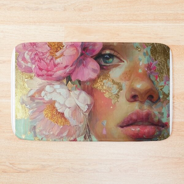 Item preview, Golden Bloom- Peony Portrait Collection designed and sold by Studioderi.