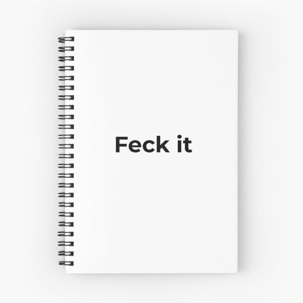 Item preview, Irish Attitude Feck It Statement Tee designed and sold by TheCraicShop.