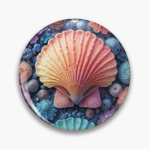 Item preview, Colorful Seashells and Flowers designed and sold by InezPhotography.