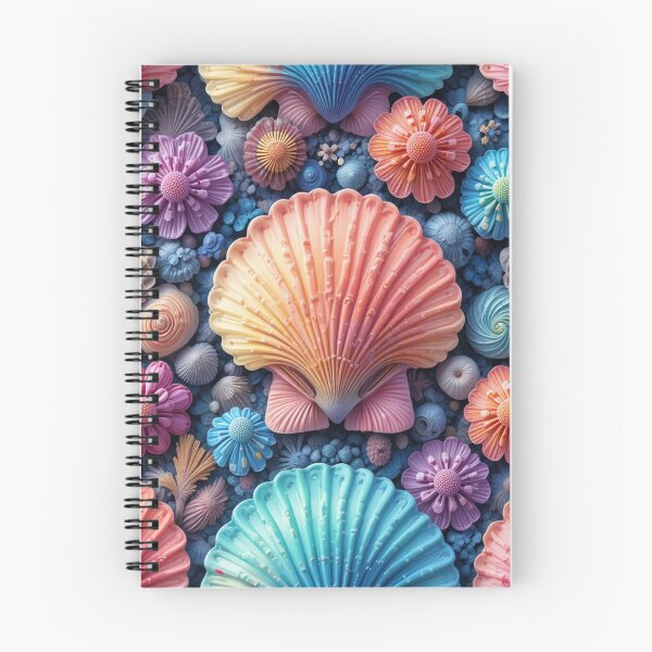 Item preview, Colorful Seashells and Flowers designed and sold by InezPhotography.