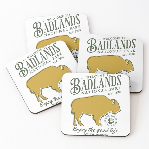Item preview, Park National South Badlands Dakota Adventure Landscape designed and sold by MooreTaylorArt.