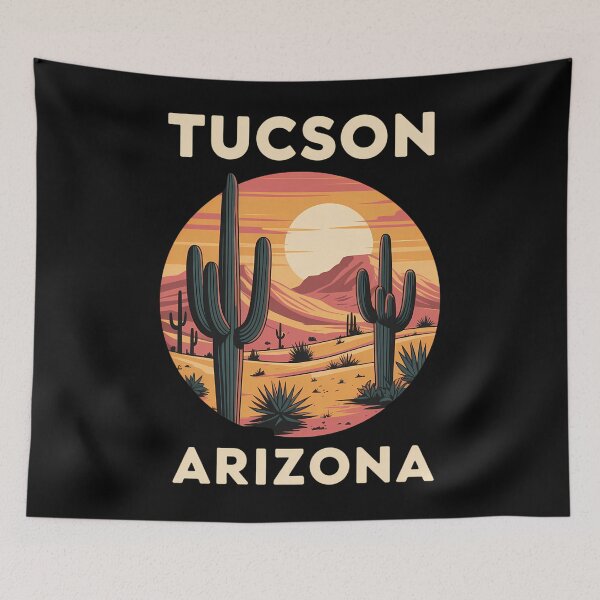 Item preview, Tucson Cactus Desert Arizona Sunset designed and sold by Sunset4Bones.