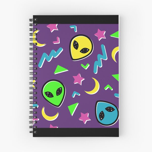 Item preview, 90S Geometric Alien - Purple And Neon designed and sold by asherqg0guzman.