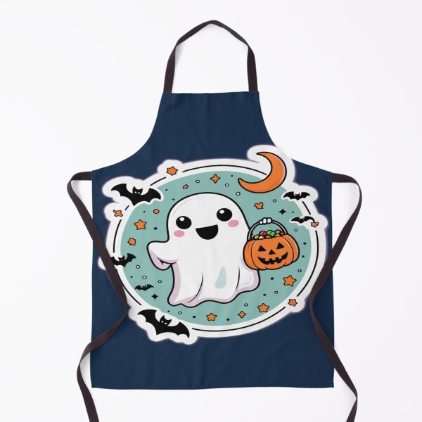 Item preview, Lil Ghostie Celebrating Halloween designed and sold by TheCleverSkull.
