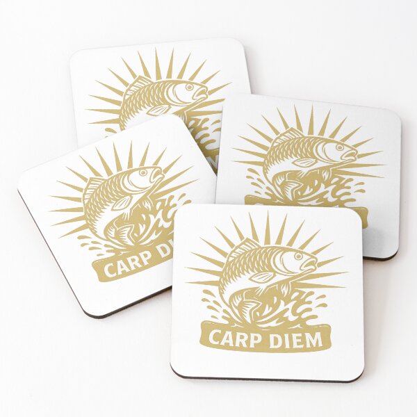 Item preview, Carp Diem Bowfishing Design | Funny Carp Fishing Pun Artwork designed and sold by CrossCurrent Designs.