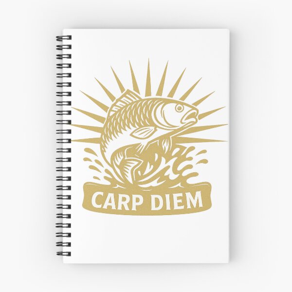 Item preview, Diseño de pesca con arco Carp Diem | Divertido juego de palabras sobre pesca de carpas designed and sold by CrossCurrent Designs.
