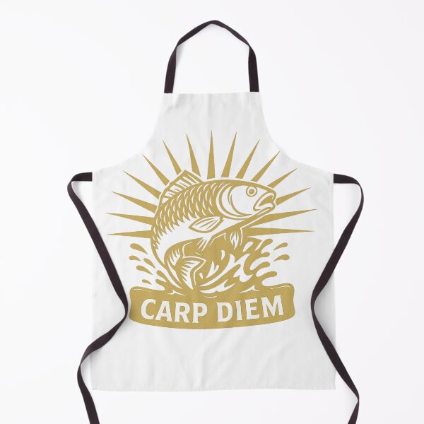 Item preview, Carp Diem Bowfishing Design | Funny Carp Fishing Pun Artwork designed and sold by CrossCurrent Designs.