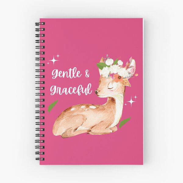 Item preview, Ciervo gentil y elegante: animal del bosque con corona floral designed and sold by TheBeeKindSpace.