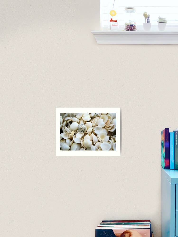 Thumbnail 2 of 3, Art Print, Shell Beach Shells designed and sold by levster.