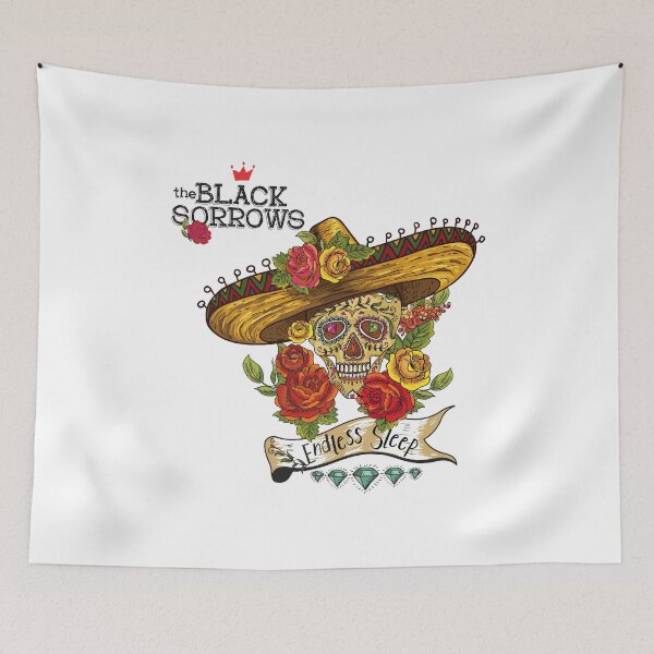 Item preview, Crimson The Black Sorrows Band bDusk Beckons designed and sold by Karin  M Maier.