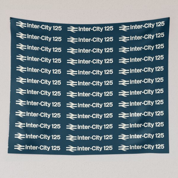 Item preview, British Rail Inter-City 125 - 1975-2017 - white print designed and sold by retropetrol.