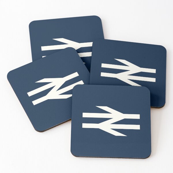 Item preview, British Rail double arrow emblem 1965-1997 - white print designed and sold by retropetrol.