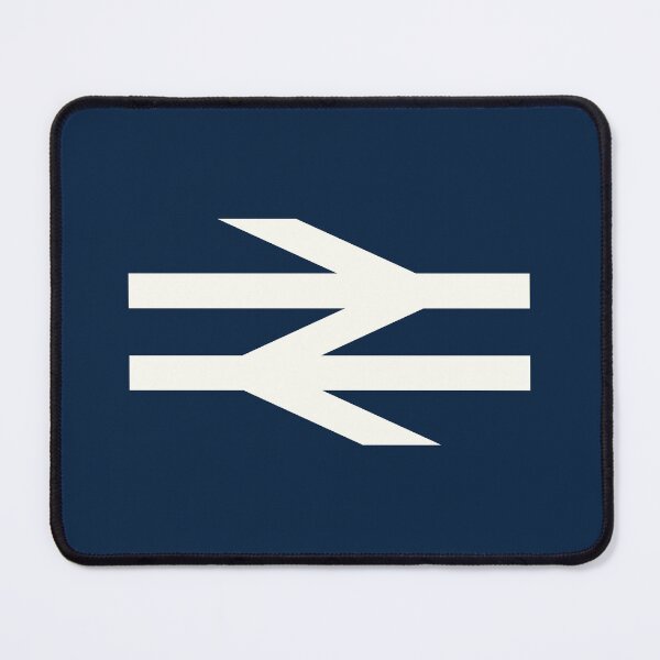 Item preview, British Rail double arrow emblem 1965-1997 - white print designed and sold by retropetrol.