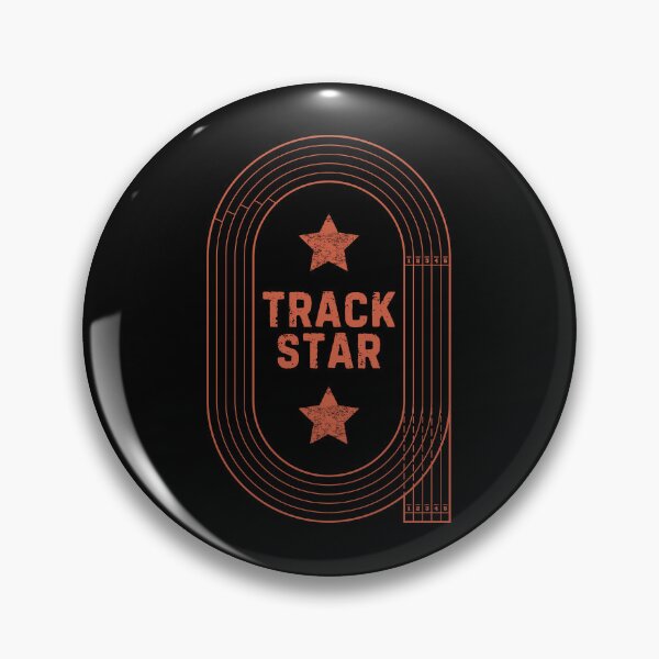 Item preview, Track Star Motivational Track And Field Athletics designed and sold by StrideSuccess.