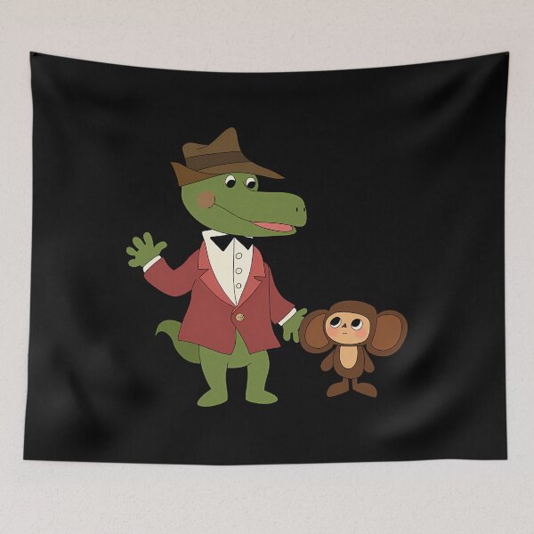 Item preview, Gena And Cheburashka designed and sold by NoeWalt.