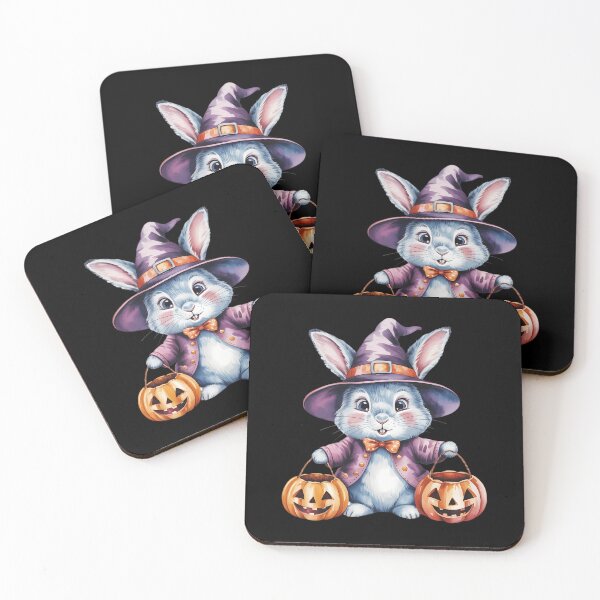 Item preview, Rabit witch spooky season bunny vibe halloween designed and sold by Sunset4Bones.